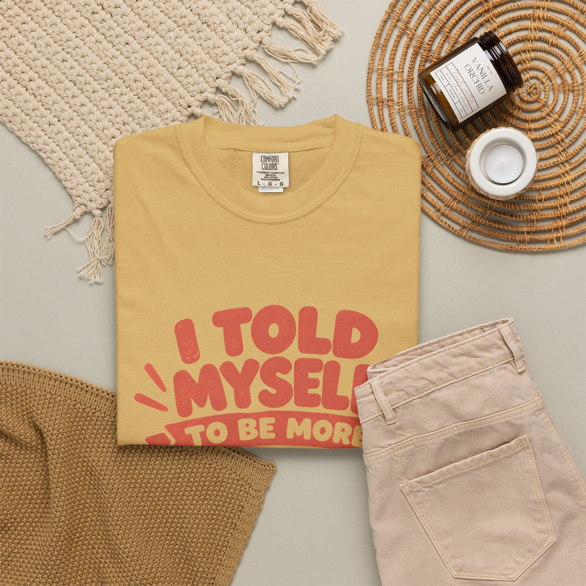 I Told Myself to Be More Social Funny Introvert T-Shirt