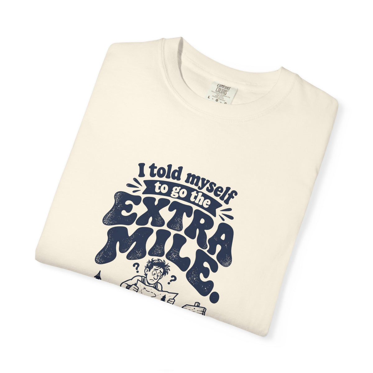 Extra Mile – Funny Running T-Shirt – Bad Advice Club product mockup