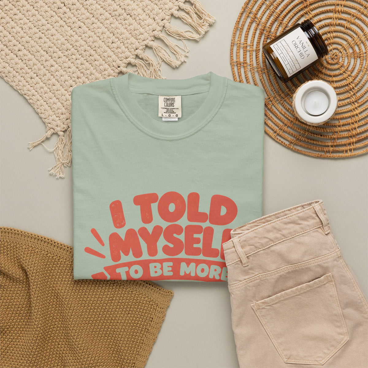 I Told Myself to Be More Social Funny Introvert T-Shirt