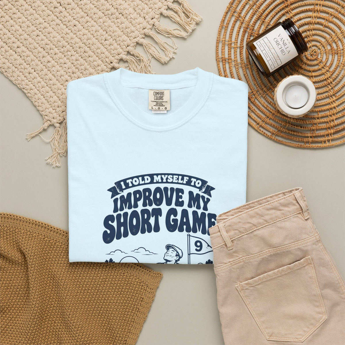 Short Game – Funny Golf T-Shirt – Bad Advice Club product mockup