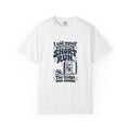 Short Run – Funny Running T-Shirt – White – Bad Advice Club product mockup