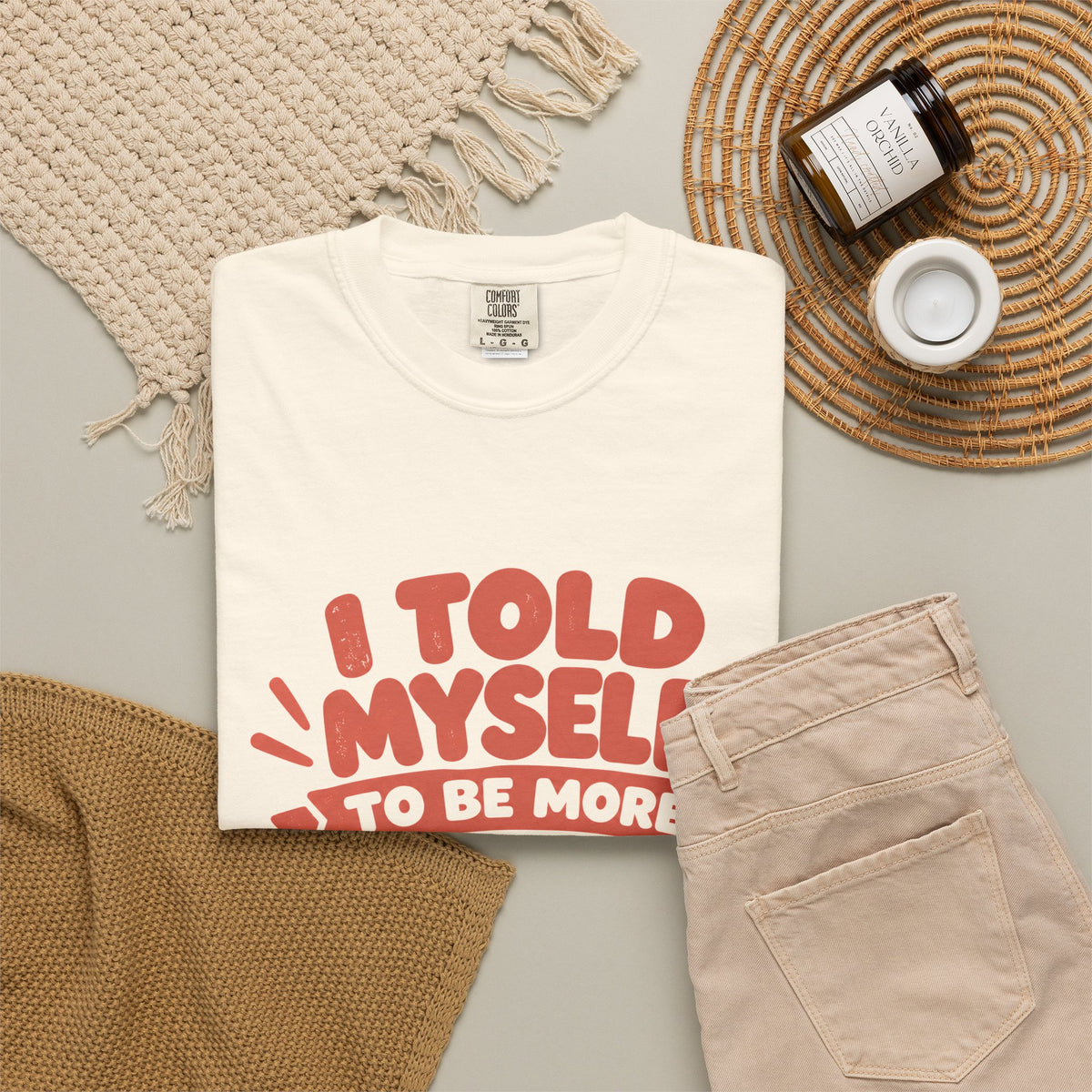 I Told Myself to Be More Social Funny Introvert T-Shirt