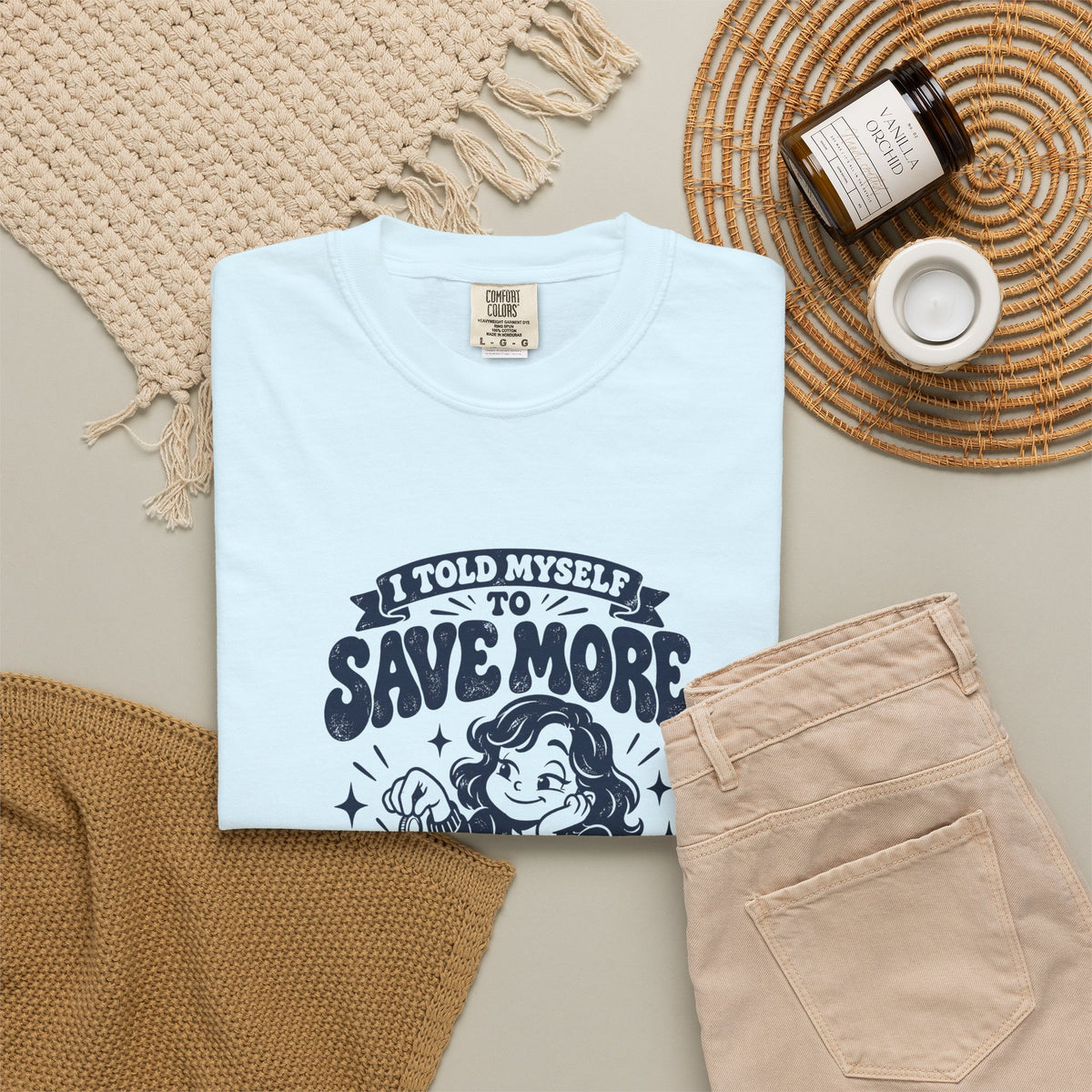 Save More – Funny Gaming T-Shirt – Bad Advice Club product mockup