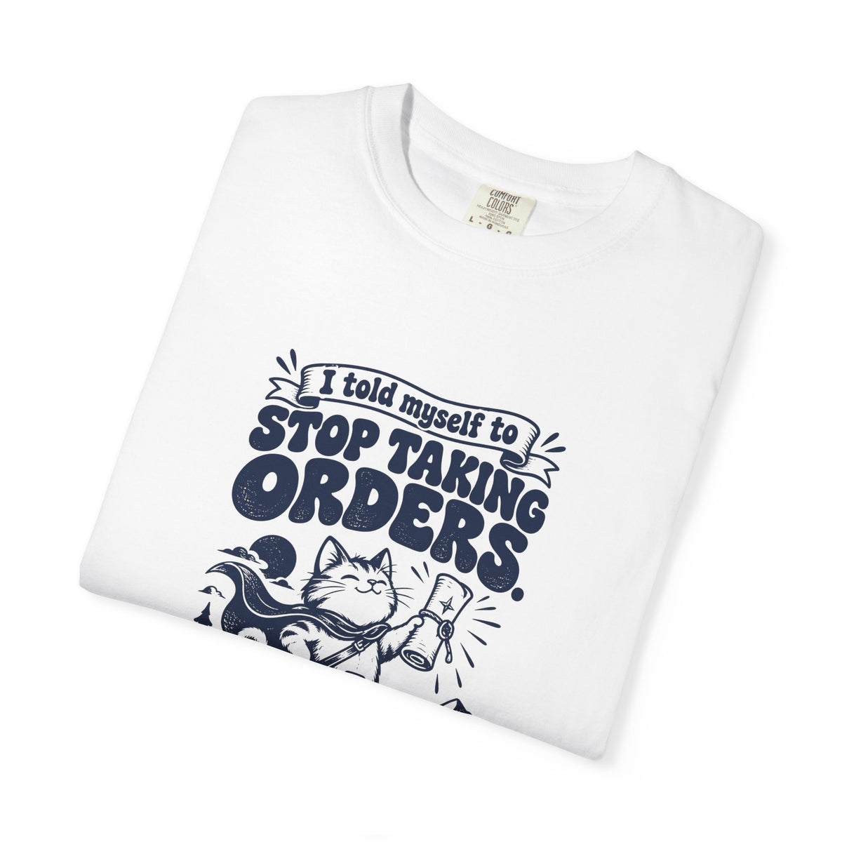 Taking Orders – Funny Gaming T-Shirt – Bad Advice Club product mockup