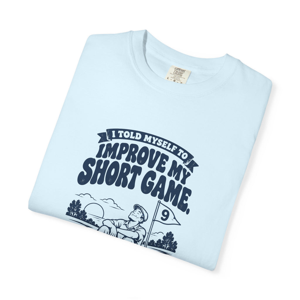 Short Game – Funny Golf T-Shirt – Bad Advice Club product mockup