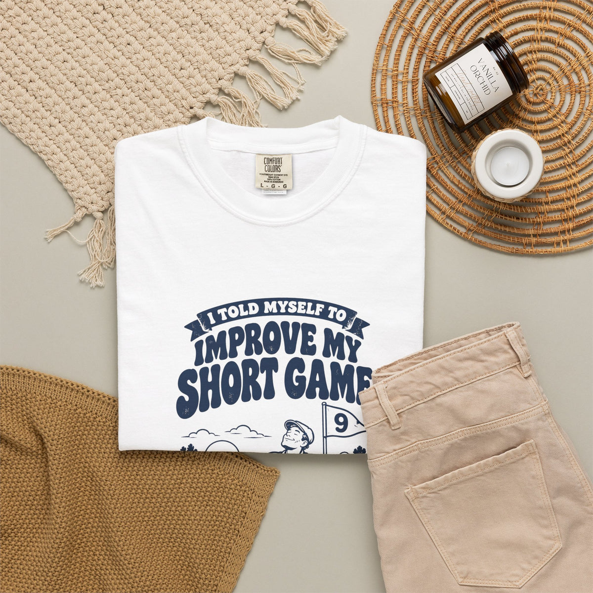 Short Game – Funny Golf T-Shirt – Bad Advice Club product mockup