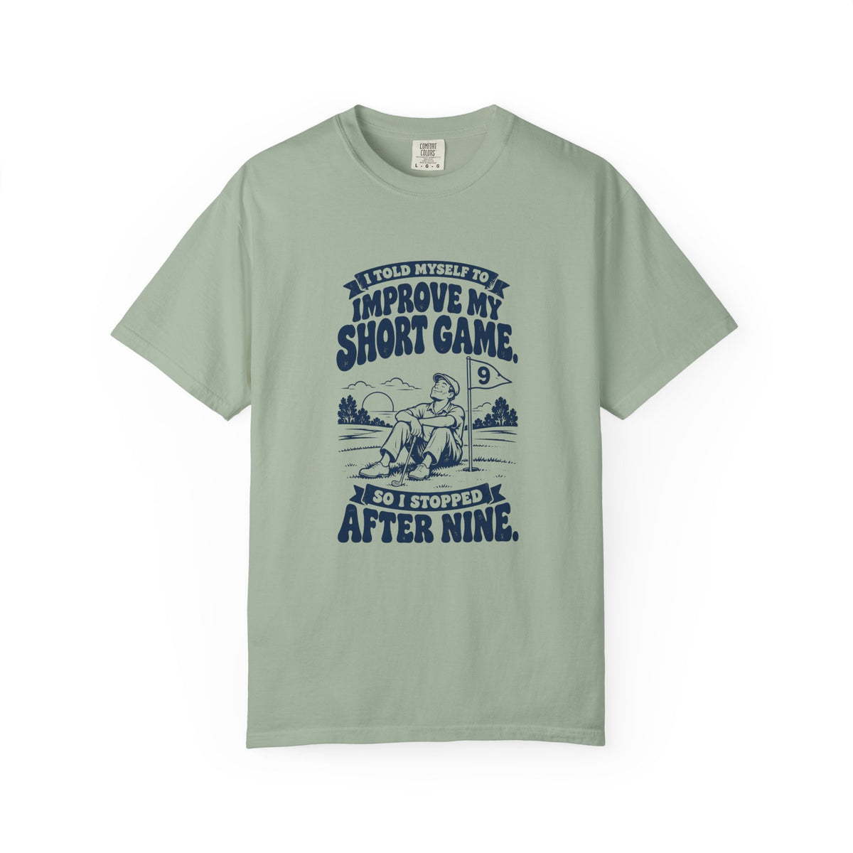 Short Game – Funny Golf T-Shirt – Bay – Bad Advice Club product mockup