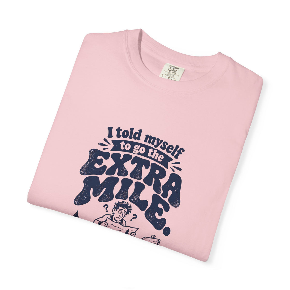 Extra Mile – Funny Running T-Shirt – Bad Advice Club product mockup