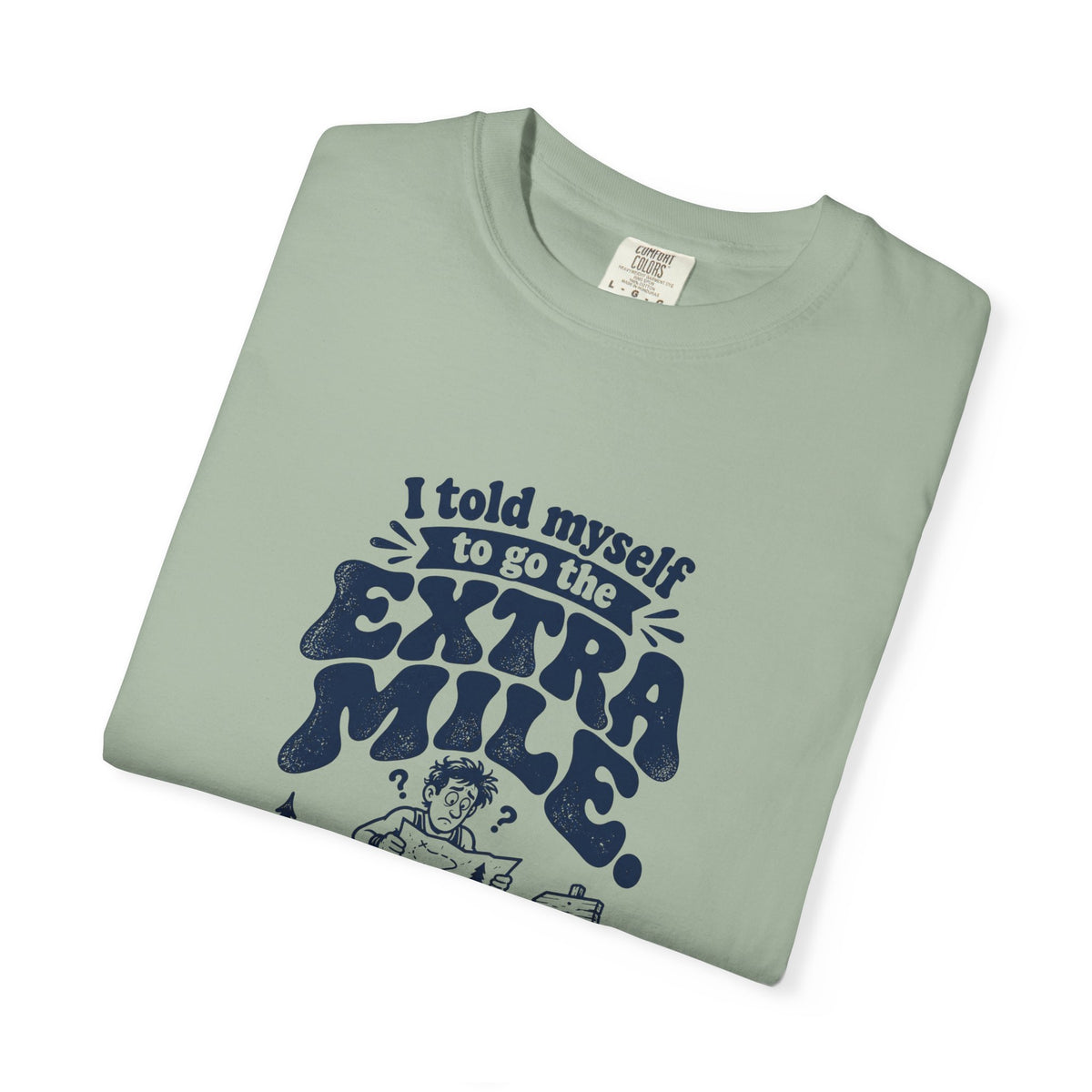 Extra Mile – Funny Running T-Shirt – Bad Advice Club product mockup
