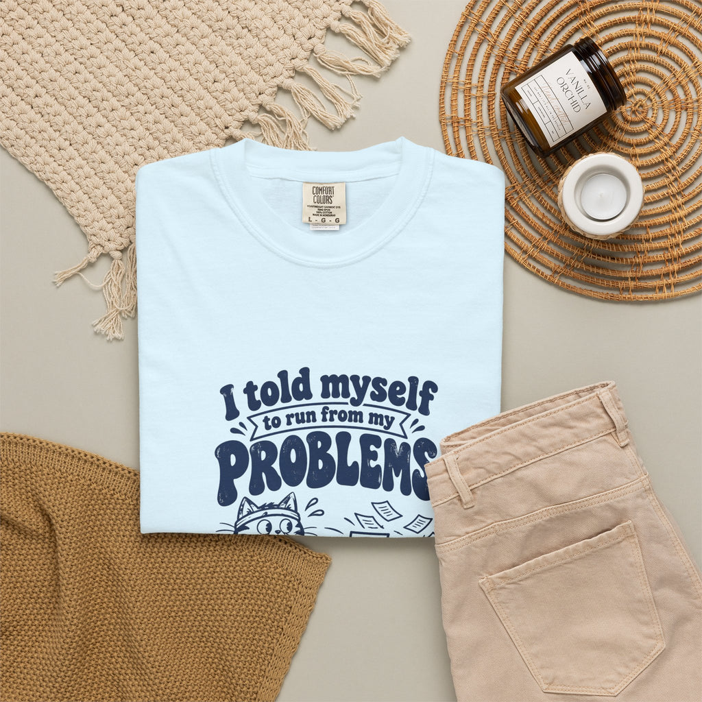 Better Cardio – Funny Running T-Shirt – Bad Advice Club product mockup