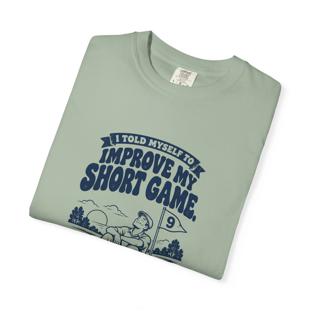 Short Game – Funny Golf T-Shirt – Bad Advice Club product mockup