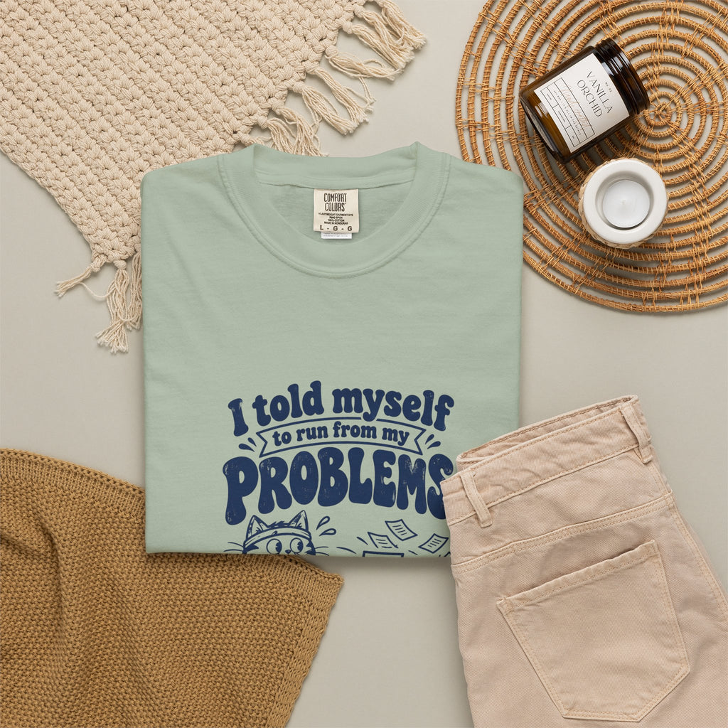 Better Cardio – Funny Running T-Shirt – Bad Advice Club product mockup