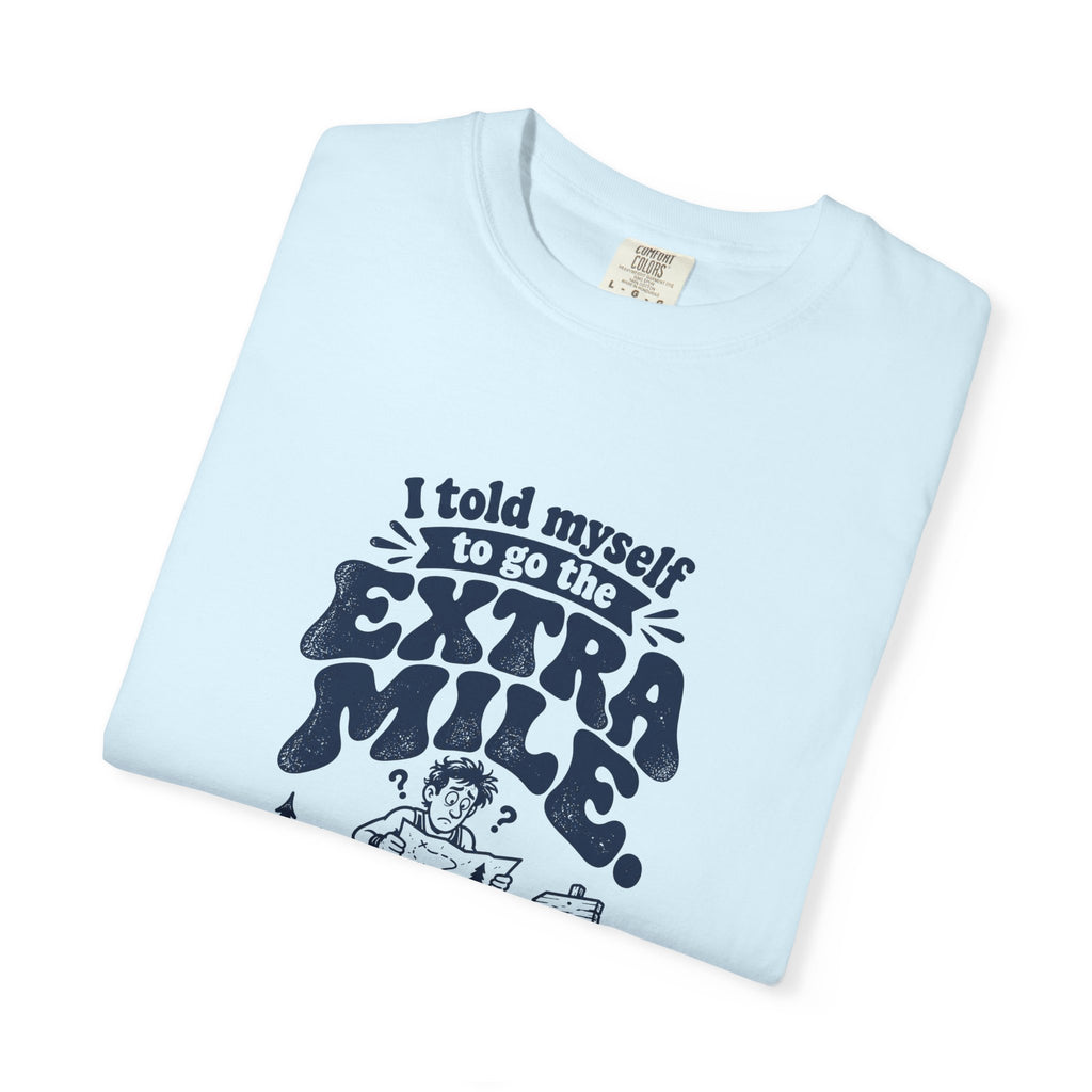 Extra Mile – Funny Running T-Shirt – Bad Advice Club product mockup