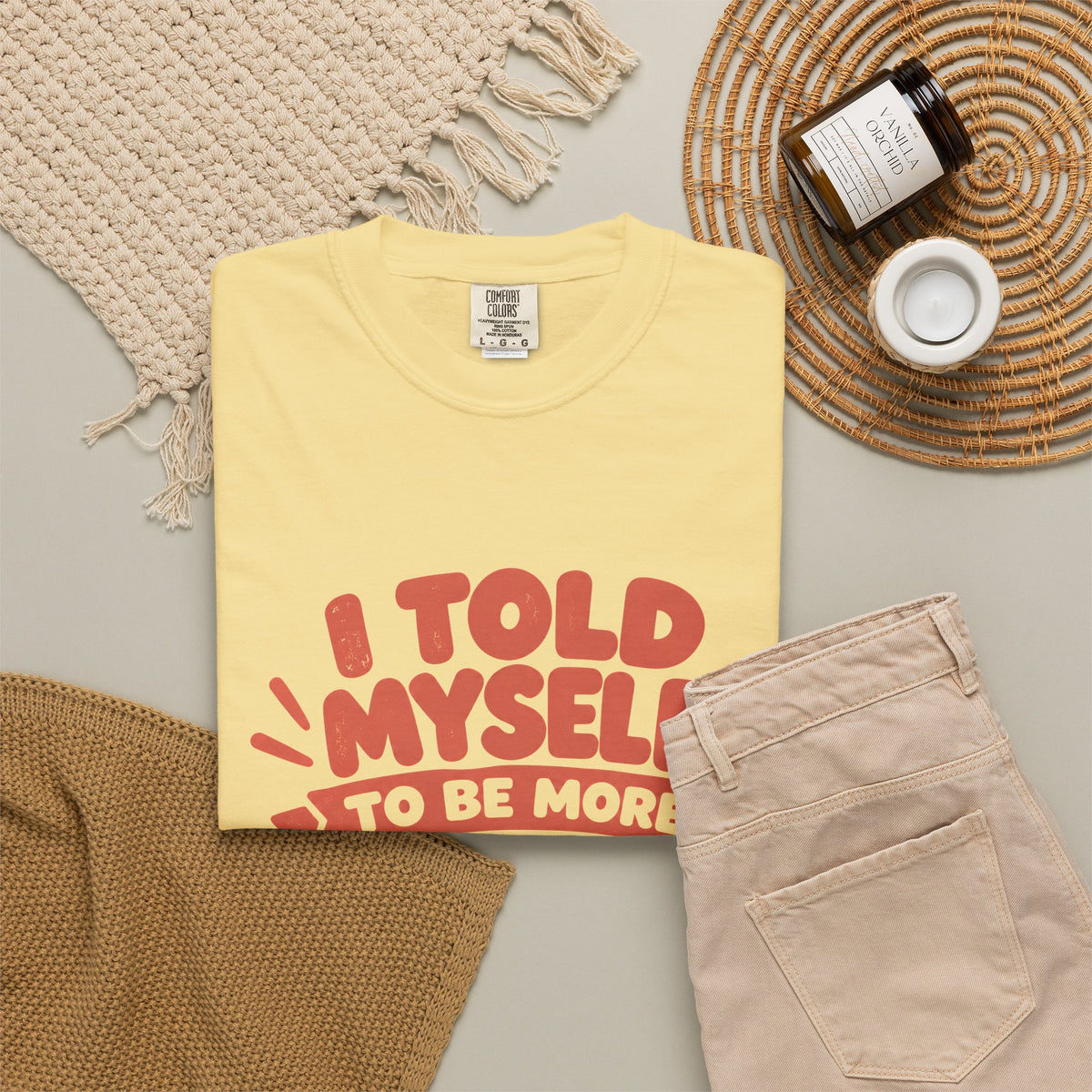 I Told Myself to Be More Social Funny Introvert T-Shirt